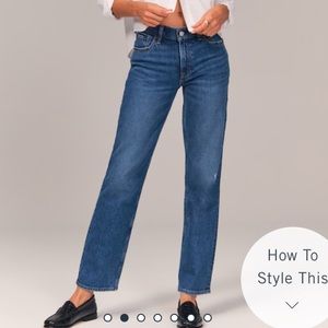 90S LOW RISE STRAIGHT JEANS SIZE 32